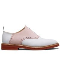 Thom Browne - Panelled Leather Oxford Shoes - Lyst