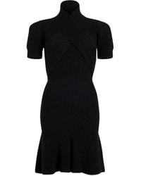 Patou - Wrap Mini Dress - Lyst