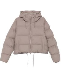 Rains - Alta Hooded Quilted Jacket - Lyst