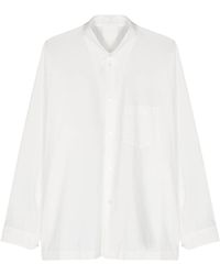 Homme Plissé Issey Miyake - Streamline Hemd aus Baumwolle - Lyst