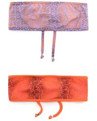 Amir Slama - Pack Of 2 Headbands - Lyst