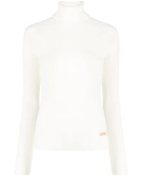 Balmain - Pull En Laine Mérinos À Col Roulé - Lyst