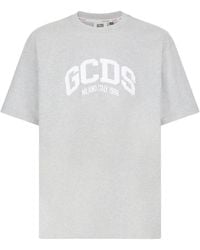 Gcds - Oversized T-Shirt With Logo - Lyst