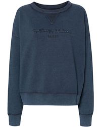 Maison Margiela - Katoenen Sweater Met Logo - Lyst