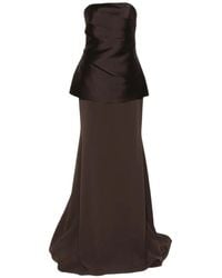 Solace London - Alia Strapless Maxi Dress - Lyst