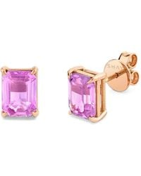 SHAY - Embellished Sapphire Stud Earrings - Lyst