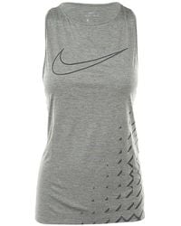 Nike - Breathe Logo-Print Tank Top - Lyst