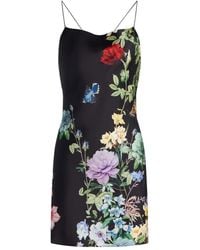 Alice + Olivia - Harmony Mini Slip Dress - Lyst