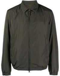 Canali - Zip-up Shirt Jacket - Lyst