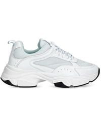 Love Moschino - Mesh-Panelled Chunky Sneakers - Lyst