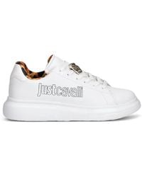 Just Cavalli - Baskets À Plaque Logo - Lyst