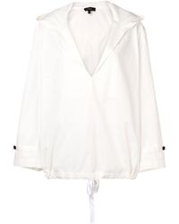 Theory Hooded Jacket - White