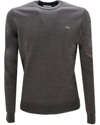 Lacoste - Pullover Mit Logo-Patch - Lyst