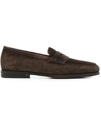 Santoni - New Carla Penny Loafers - Lyst