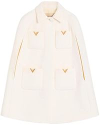 Valentino Garavani - Drill Double Cape - Lyst