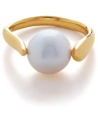 Monica Vinader - Ring mit Perlen - Lyst