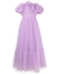 Ana Radu - Kleid Mit Blumenmuster - Lyst