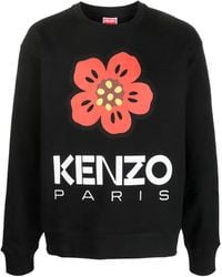 KENZO - Flower Boke Sweatshirt - Lyst