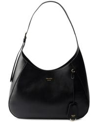 Prada - Boogie Large Leather Bag - Lyst