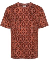 Dries Van Noten - T-Shirt mit geometrischem Print - Lyst