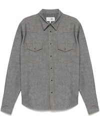 MM6 by Maison Martin Margiela - デニムシャツ - Lyst