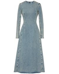 Maison Margiela - Long-Sleeves Midi Dress - Lyst