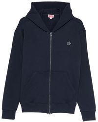 KENZO - Logo-Patch Hoodie - Lyst