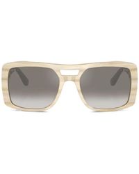 Brunello Cucinelli - Square-Frame Sunglasses - Lyst