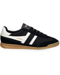 Gola - Tornado Logo-Print Panelled Sneakers - Lyst