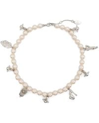 【Vivienne Westwood】Collana con perle Simonetta Acquista Vivienne Westwood Collana con perle Simonetta su