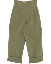 Weekend by Maxmara - Pantalones plisados - Lyst