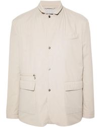 Kiton - Notched-Collar Padded Jacket - Lyst