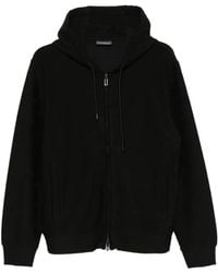 Emporio Armani - Zip-Up Hoodie - Lyst