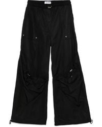 The Attico - Wide-Leg Pants With Pockets - Lyst