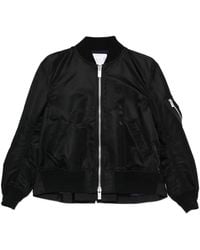 Sacai - Nylon Bomber Jacket - Lyst