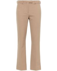 Max Mara - Umanita Twill Cropped Trousers - Lyst