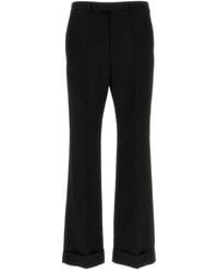 Valentino Garavani - Virgin-Wool Trousers - Lyst