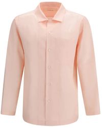 Umit Benan - Havana Chest-Pocket Shirt - Lyst
