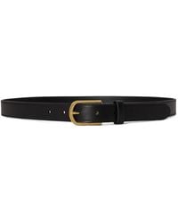 Ralph Lauren - Leren Riem Met Ronde Gesp - Lyst