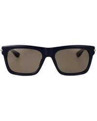 McQueen - Square-Frame Sunglasses - Lyst