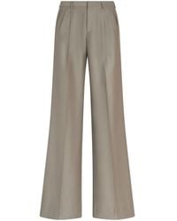 Etro - Army Stretch Wool Palazzo Pant - Lyst