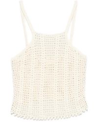 TERRY PUESTO - Crochet-Knit Top - Lyst