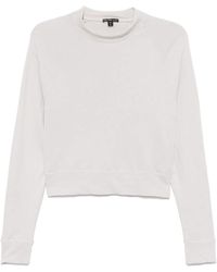 James Perse - French Terry クロップド Tシャツ - Lyst