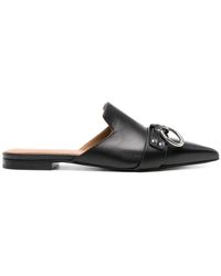 R13 - Sid Harness Leather Mules - Lyst