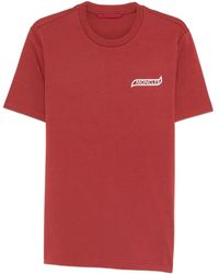 Moncler - Ss Logo-Detail T-Shirt - Lyst