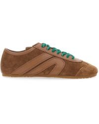 Jeffrey Campbell - Aleta Suede-Panel Sneakers - Lyst