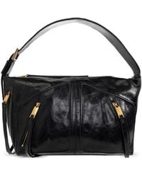 AllSaints - Jean Rey Leather Shoulder Bag - Lyst