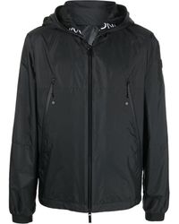 Moncler - Logo-print Hooded Jacket - Lyst