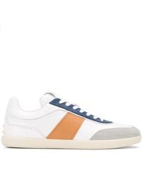Tod's - Multi-Panel Design Low-Top Sneakers - Lyst
