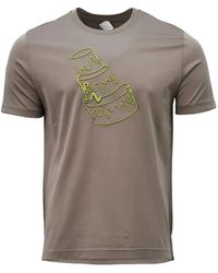 Pal Zileri - Graphic Print T-Shirt - Lyst